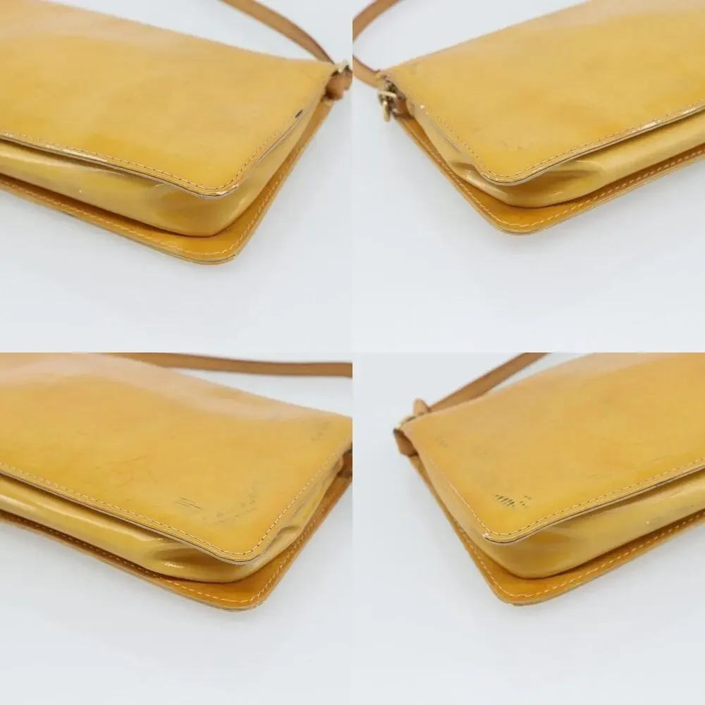 Louis Vuitton Monogram Vernis Lexington Pouch Accessory Beige